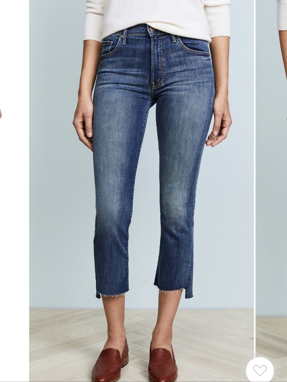 MOTHER Insider Crop Step Frey In Bad Reputation Size 25